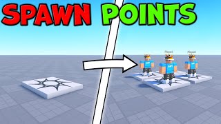 How to add MULTIPLE Spawn Points  Roblox Studio [upl. by Thayne85]