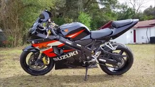 2004 Suzuki GSXR 600 [upl. by Tnomal]