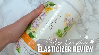 PHILIP KINGSLEY ELASTICIZER REVIEW  worth the hype [upl. by Alurta]