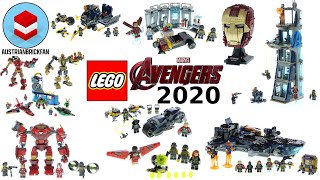 All Lego Avengers Sets 2020  Lego Speed Build Review [upl. by Aroc]