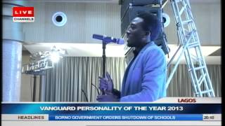 Bovi Drops RibCracking Jokes During Vanguard Man Of The Year Awards [upl. by Radley]