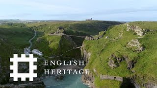 Tintagel Castle  The Making Of The New Bridge [upl. by Eamaj]