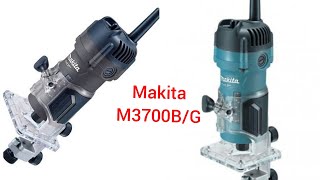 Fresadora Makita M3700BG características y accesorios umboxing review [upl. by Alfons645]