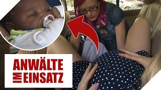 Erst Geburt im Taxi dann der Schock quotDas Kind ist schwarzquot  12  Anwälte im Einsatz SAT1 [upl. by Aleak887]