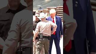 Former President Trump tours southern border [upl. by Rehpotsirhcnhoj]