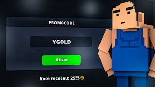 SAIU 7 PROMOCODES QUE DA GOLD NO BLOCK STRIKE V2 MOD [upl. by Roselani352]