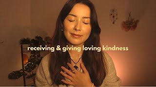 asmr reiki meditation  giving and receiving loving kindness metta guided visualization [upl. by Nelda]