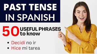 Past tense Spanish LessonWEBINAR Preterite Imperfect Present perfect and pluperfect [upl. by Just]