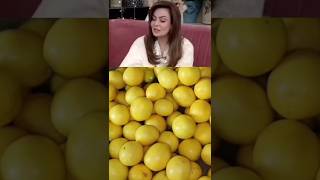 Sadia Imam ne lemon 🍋juice ko store Krny ki secret recipe bta di how to store lemon juice shorts [upl. by Efram]