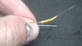 Ducks Extended Body Fly Tying Lesson 1 Making the fly body [upl. by Paget]