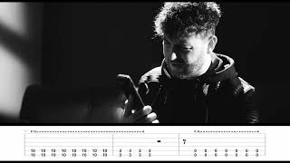 Asking Alexandria  Alone In The Room  Guitar Tab [upl. by Johnnie]