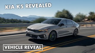 2025 Kia K5 revealed at the Chicago Auto Show [upl. by Eniak11]