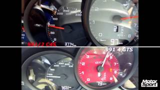 Porsche 991 II C4S VS 991 C4 GTS [upl. by Cherian]