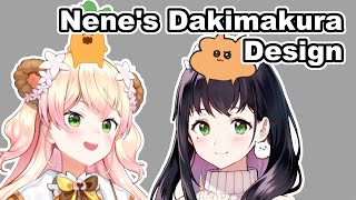 Nene designs a dakimakura with her mama artist English Subtitles [upl. by Ettennat]