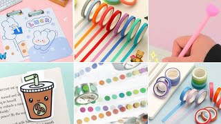 Diy Stationery 🌈 How to make stationery  back to school supplies [upl. by Audy746]