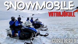 Vatnajökull Glacier Snowmobile Tour  Iceland  GoPro Hero 9 [upl. by Zaneta]