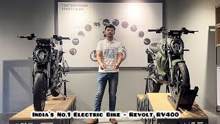 Indias No1 Electric Bike  Revolt RV400 ⚡️  Full Review in Hindi  MrHype [upl. by Lyndsie]