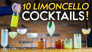 Top 10 Limoncello Cocktails plus Lime amp Orange [upl. by Barret]