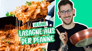 Vegane Lasagne aus der Pfanne  Einfach amp Lecker [upl. by Verdie453]