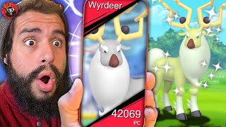 ¿¡RAID en SOLITARIO NO Te Pierdas a WYRDEER SHINY en Pokémon GO [upl. by Erdna]