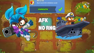 BTD6 Round 100 Deflation Guide  Inflated Achievement  No Micro No RNG [upl. by Tildy]