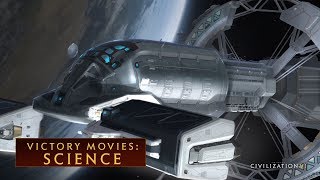 CIVILIZATION VI  Science Win Victory Movies [upl. by Ruhtracam]