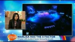 Marlisa Punzalan The X Factor Australia 2014 interview on The Morning show [upl. by Pournaras]