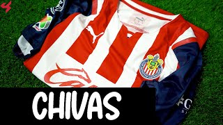 Puma Chivas 202122 Authentic Home Jersey Unboxing  Review [upl. by Htaeh]