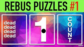 Rebus Puzzles with Answers 1 15 Picture Brain Teasers [upl. by Adnowal786]