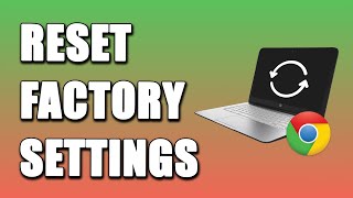 How to Factory Reset ChromebookDell AcerLenovoHpAsus Chrome OS All [upl. by Anazus]