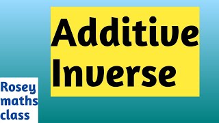 Class 678 Maths NCERT  Additive InverseBack to zero additiveinverse maths [upl. by Eislrahc]