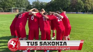 Spielbericht AJugend JSG SC Greven gegen TuS Saxonia [upl. by Wilscam]