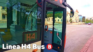 H4 Bus  Autobús de Barcelona  Viaje completo [upl. by Bobseine]