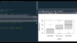 R Tutorial Kruskal Wallis test [upl. by Amalea]