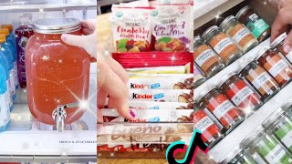 satisfying kitchen refill and restock tiktok compilation 🍇🫒🍒 [upl. by Oinesra3]