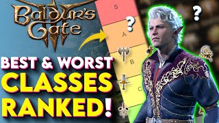 All Classes Ranked In Baldurs Gate 3  Which Baldurs Gate 3 Class Is Best [upl. by Arised858]