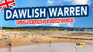 DAWLISH WARREN  A full tour of seaside holiday destination Dawlish Warren Devon [upl. by Nirrad671]