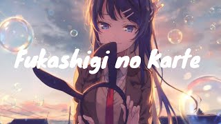 Seishun Buta Yarou wa Bunny Girl Senpai no Yume wo Minai Ending Theme Asami Seto  Fukashigi no Kart [upl. by Namad]