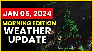 Bagyo Update Today Jan 05 2024  LPA  Typhoon Update Today  PAGASA [upl. by Yllehs]