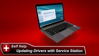 Toshiba HowTo Updating drivers and software using Toshiba Service Station [upl. by Akimrej]