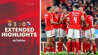 Extended Highlights SL Benfica 30 Gil Vicente FC [upl. by Aihseket]