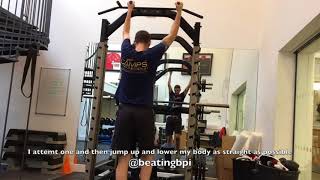 Erbs Palsy Workout  BPI Challenge  PullUps Week Three [upl. by Sari206]