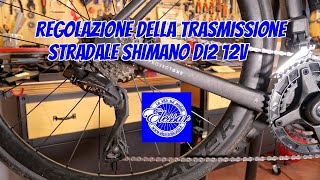 Come regolare cambio e deragliatore stradali Shimano Di2 a 12v [upl. by Ryun]