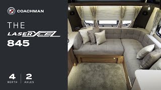 Coachman Caravans Laser Xcel 845 2023 Season [upl. by Starobin214]