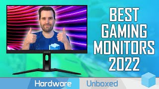 Best Gaming Monitors of 2022 1440p 4K Ultrawide 1080p HDR and Value Picks  November Update [upl. by Natalee249]