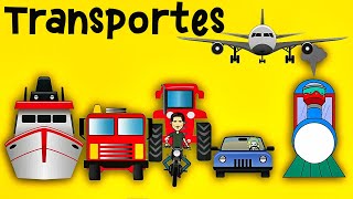 Los Sonidos De Los Transportes Para Niños  Video Educativo  Lunacreciente [upl. by Perpetua]