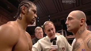 WOW WHAT A KNOCKOUT  David Haye vs Giacobbe Fragomeni Full HD Highlights [upl. by Hardej]