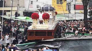 Procesión viernes santo 19 de abril del 2019 Iglesia el calvario ciudad de guatemala [upl. by Aseel]