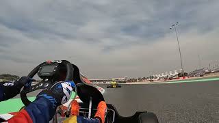 Rotax Grand Finals Bahrain Senior Max onboard [upl. by Ule]