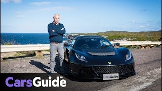 Lotus Exige Sport 350 2017 review road test video [upl. by Marie803]